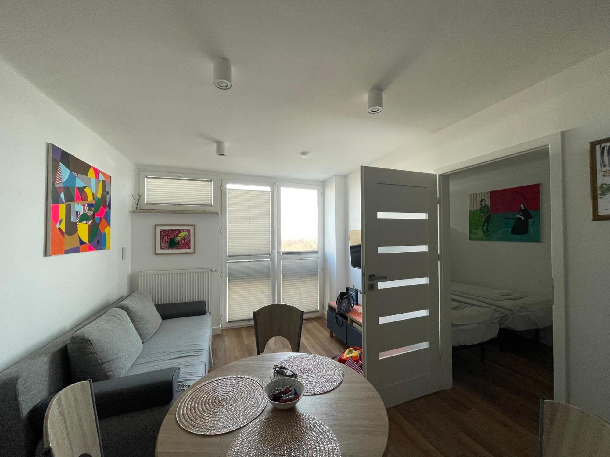 Warsaw View Apartment Luaran gambar